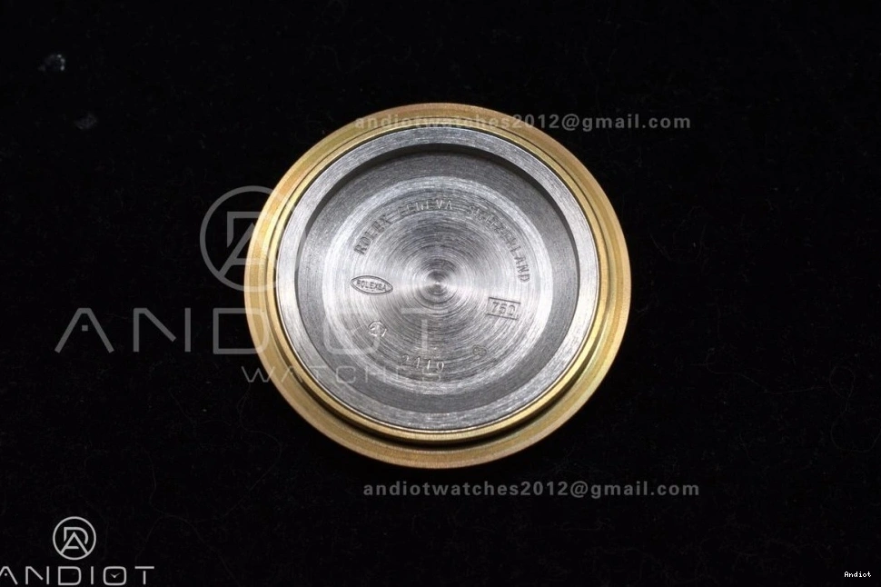 Gold RG DayDate 40 Dial GSF on Gain President Roman Bracelet Weight A2836 0406